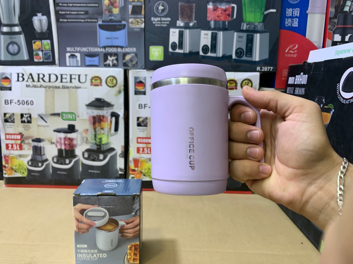 Coffee Mug 500ml Stainless Steel | Coffee Vacuum Cup
