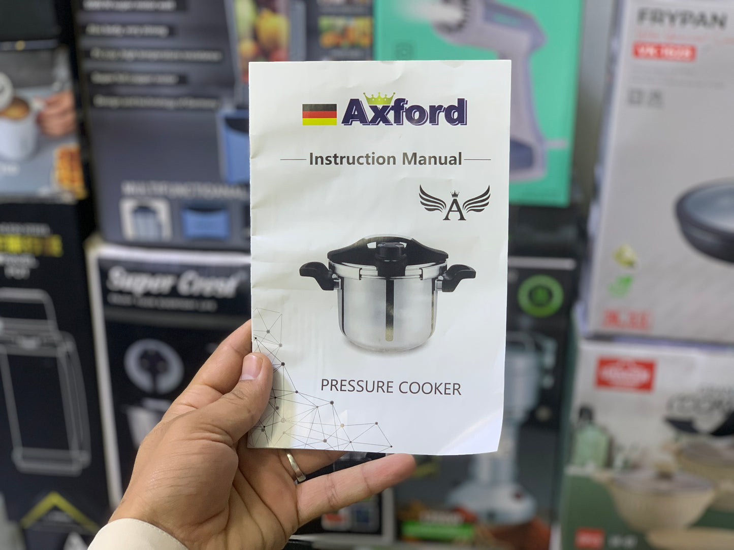 AXFORD 5pcs Pressure Cooker 5Liter
