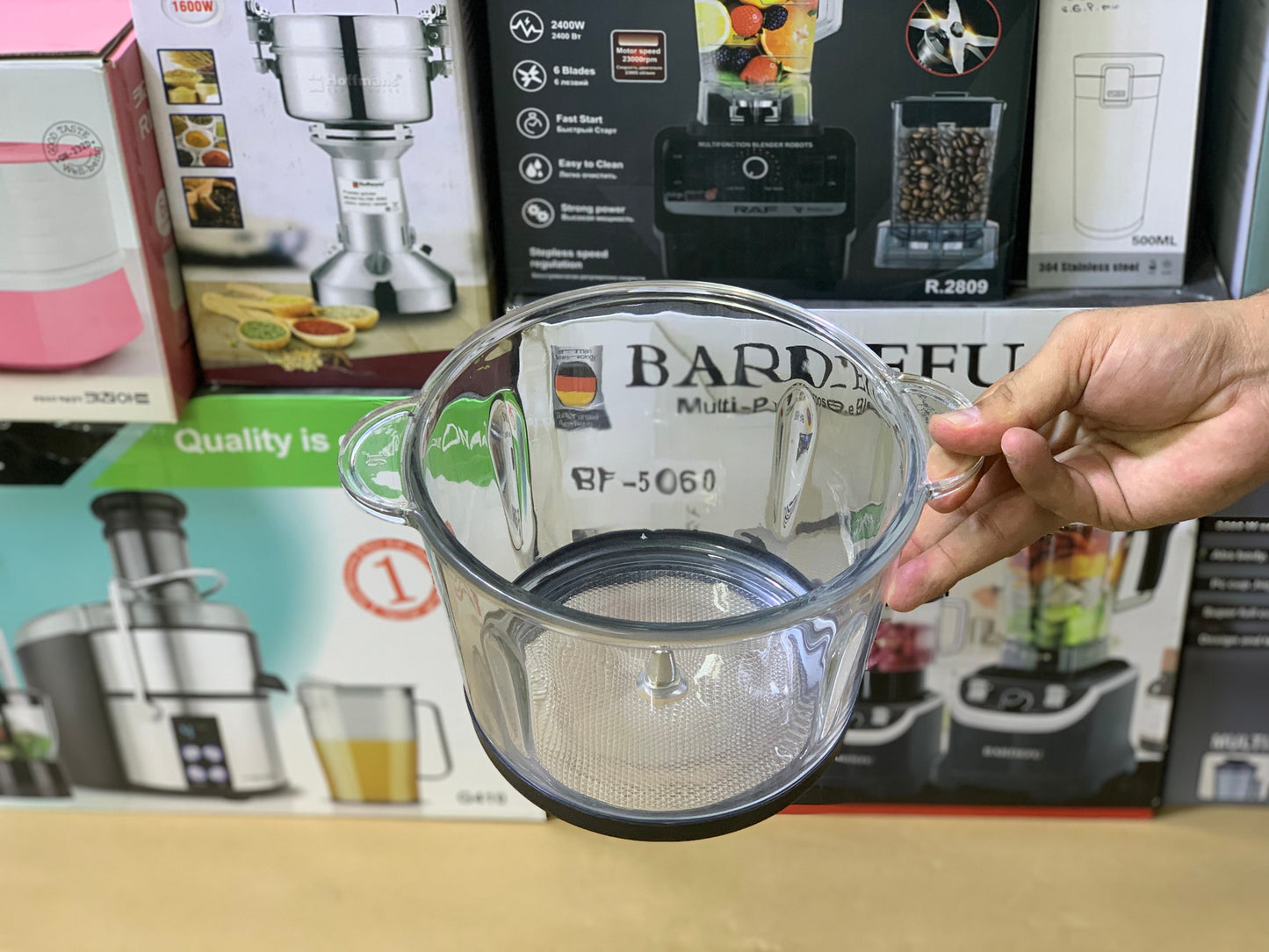 Sliver crest 6in1 Chopper 3.5L Capacity Two bowls and Two stainless steel Blades | Model:8235