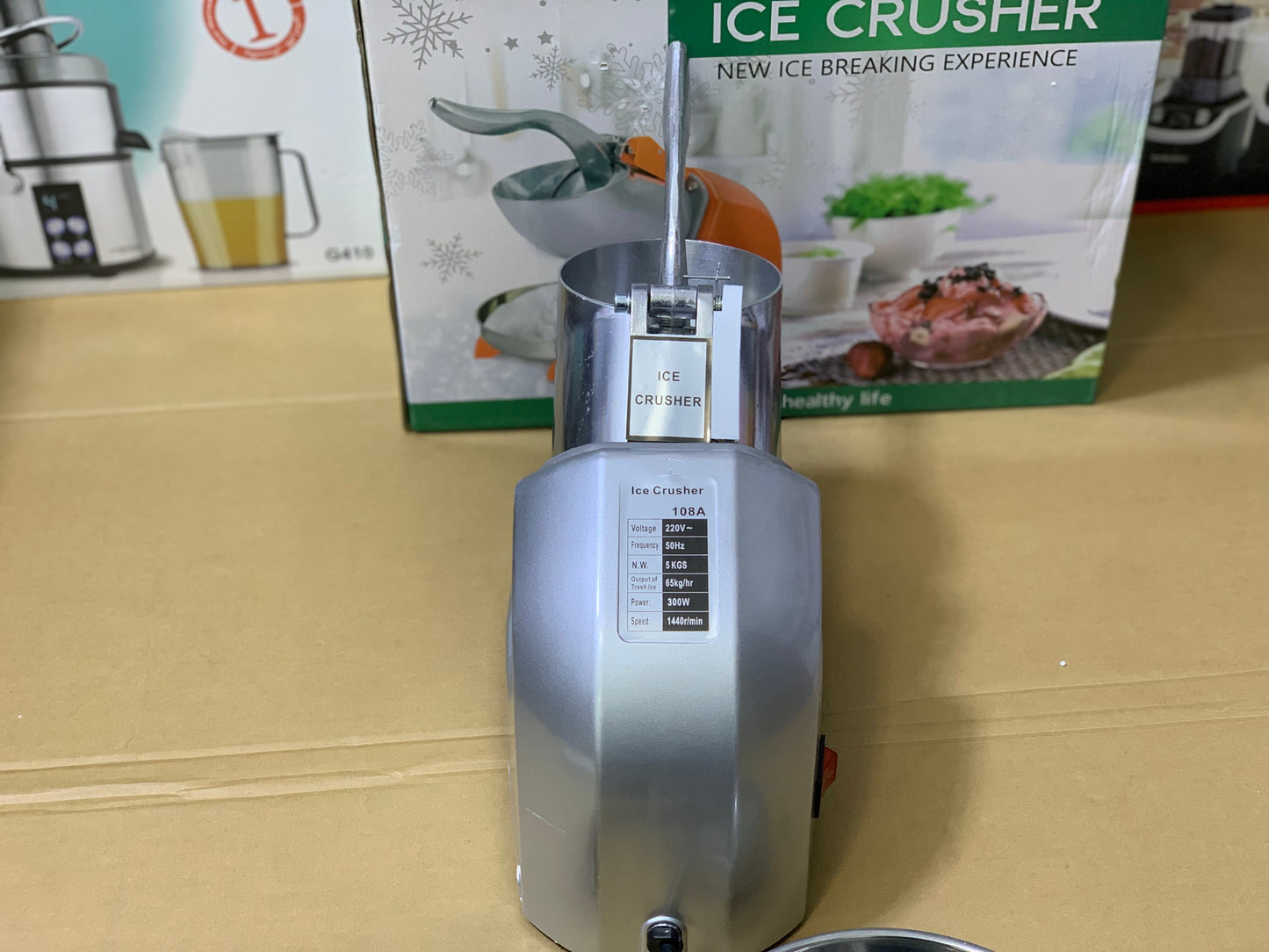 ICE Crusher | 4 Crushing Blade |300 Watt