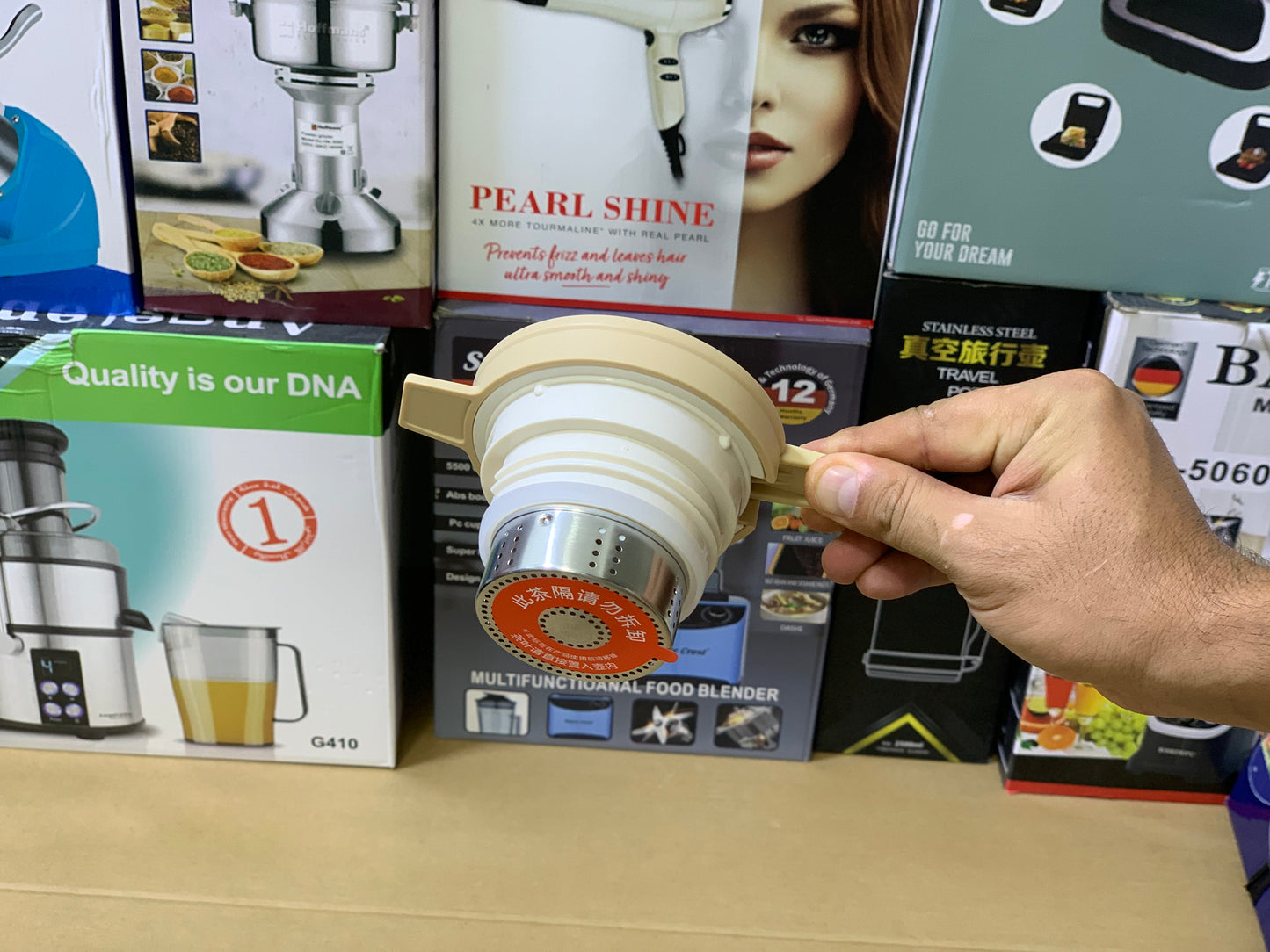 D-Kadi Tea and coffee Thermos SUS304 |Hot&Cold 24hrs Tea Kettle 1900 ml | Model:9096