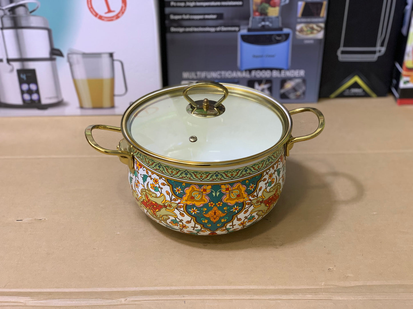 Turkish Enamel coating Cookware set Nonstick and stainless steel