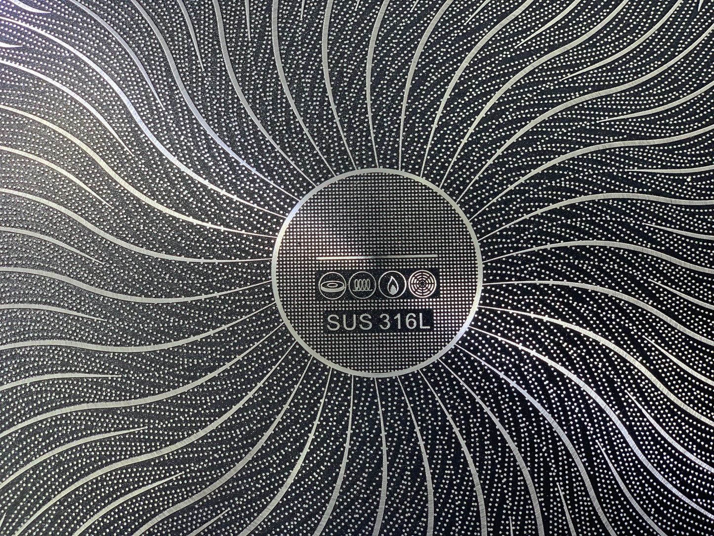 Laser Coating Sparking Design Tawa | SUS316 Stainless Steel