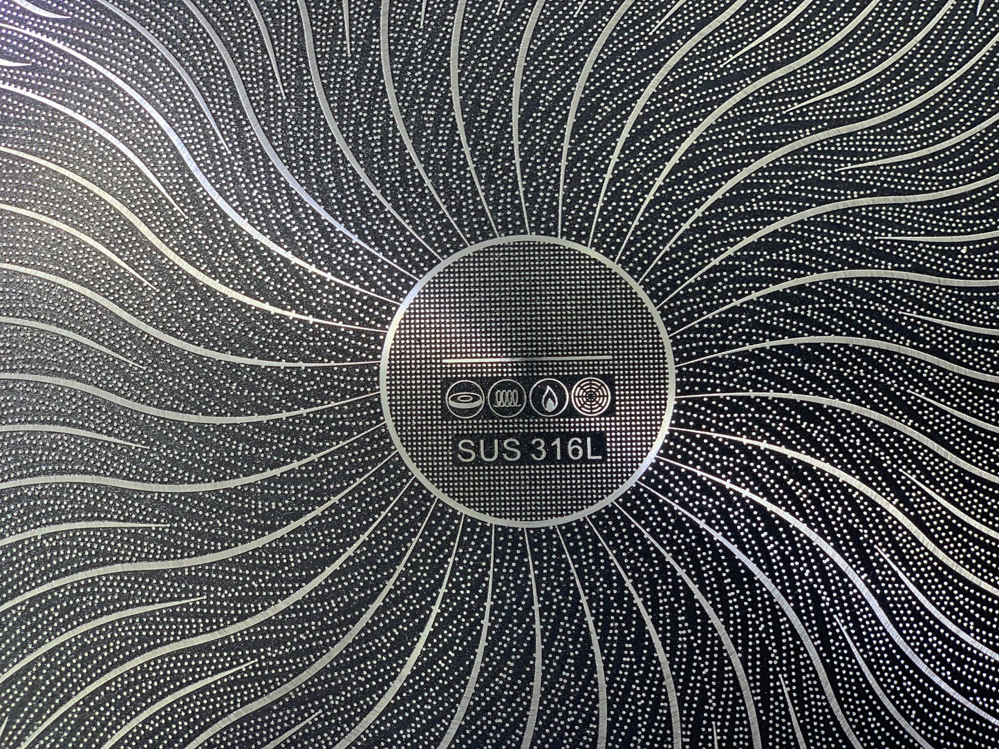 Laser Coating Sparking Design Tawa | SUS316 Stainless Steel