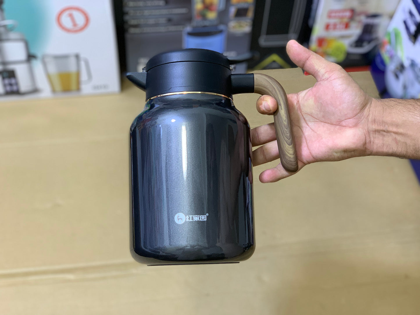 Homered Tea Thermos SUS 304 |1.8LTR and 24 Hot&Cold | Model:9068-6
