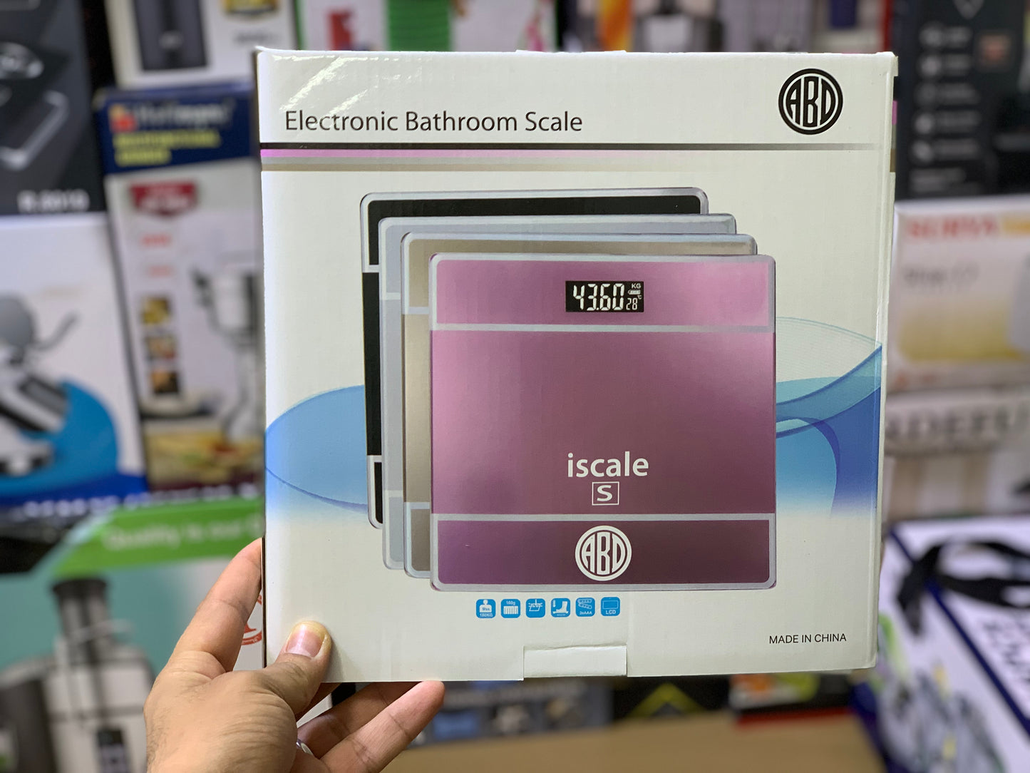 Electric Bathroom Scale 180Kg | Electric Weight Scale |
