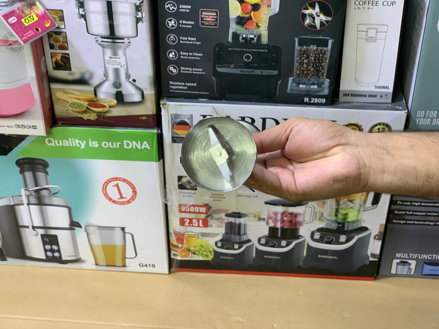 Kolax brand hand blender 1000 watt detachable and stainless steel blade | Hand Mixer