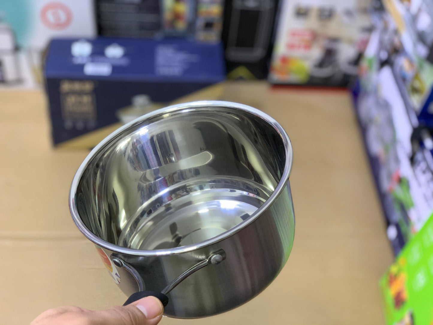JLM Sauce pan 20cm stainless steel 2L Cool touch handle