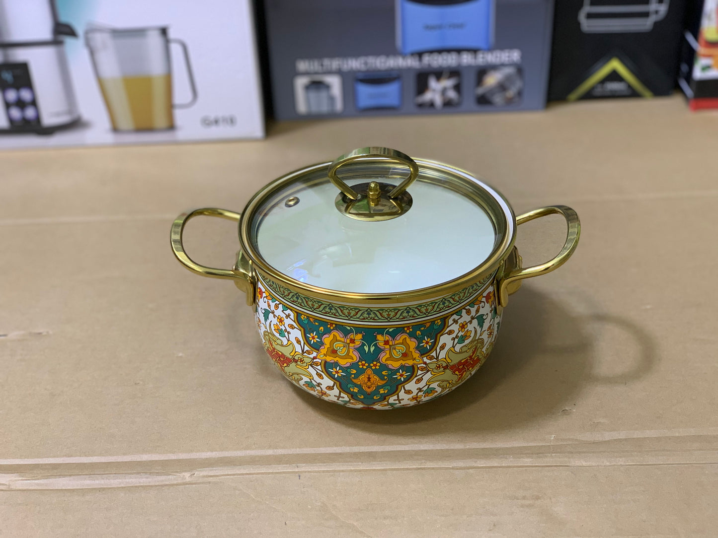 Turkish Enamel coating Cookware set Nonstick and stainless steel