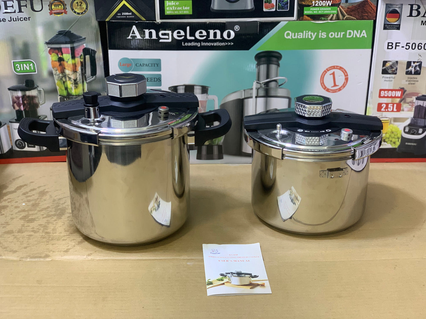 INOX Pressure Cooker | Advance Safety | Stainless Steel |