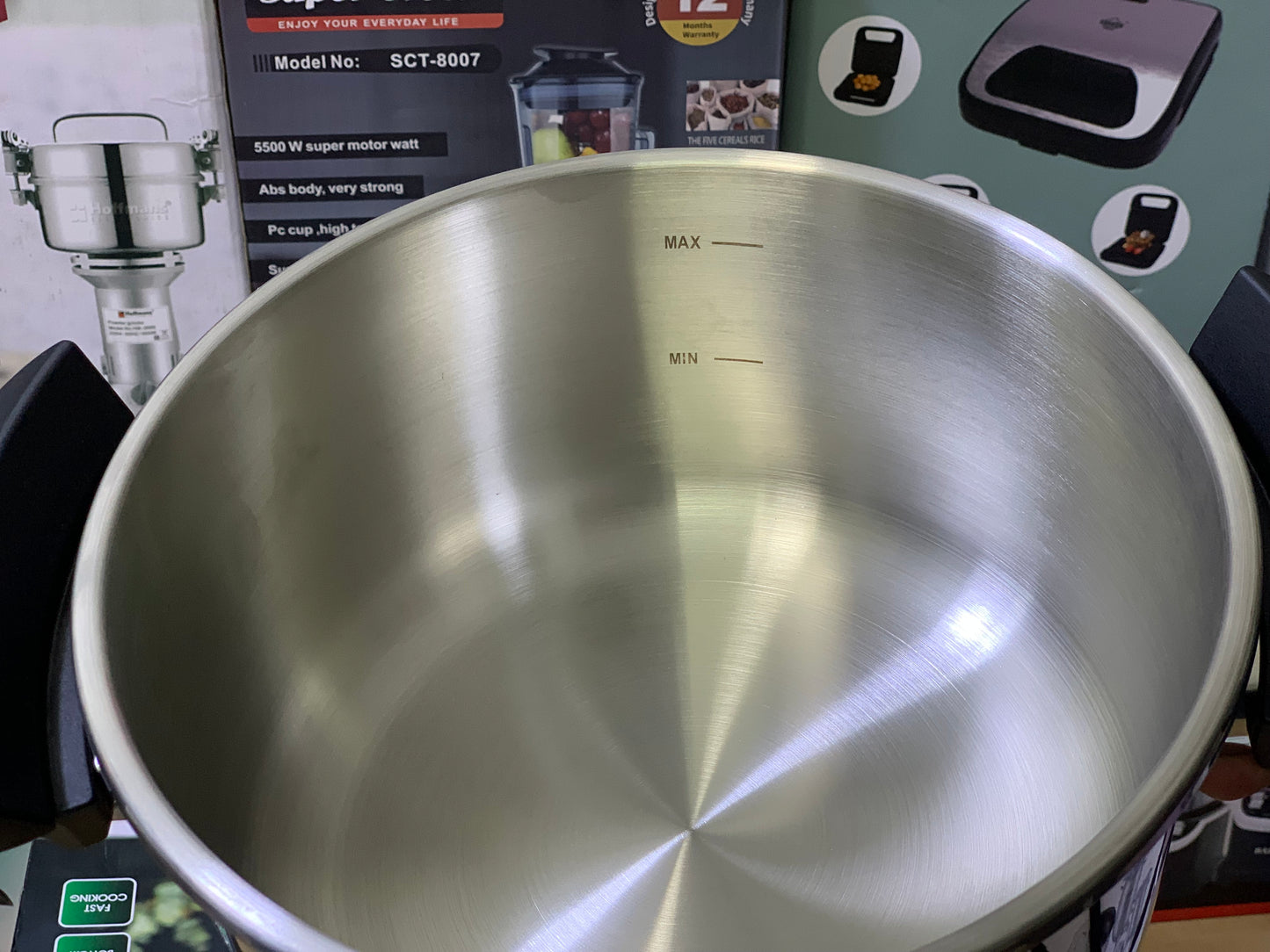 Vilez Pressure Cooker 4L and 6L |24cm Induction Bottom Stainless Steel |