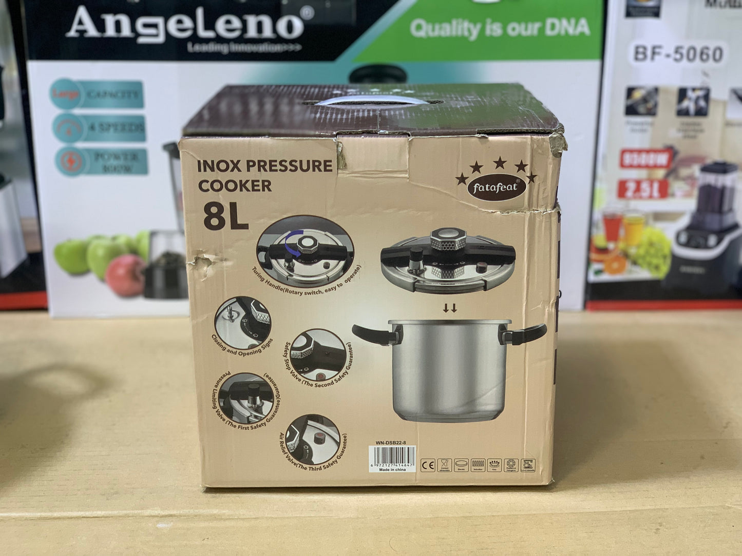 INOX Pressure Cooker | Advance Safety | Stainless Steel |