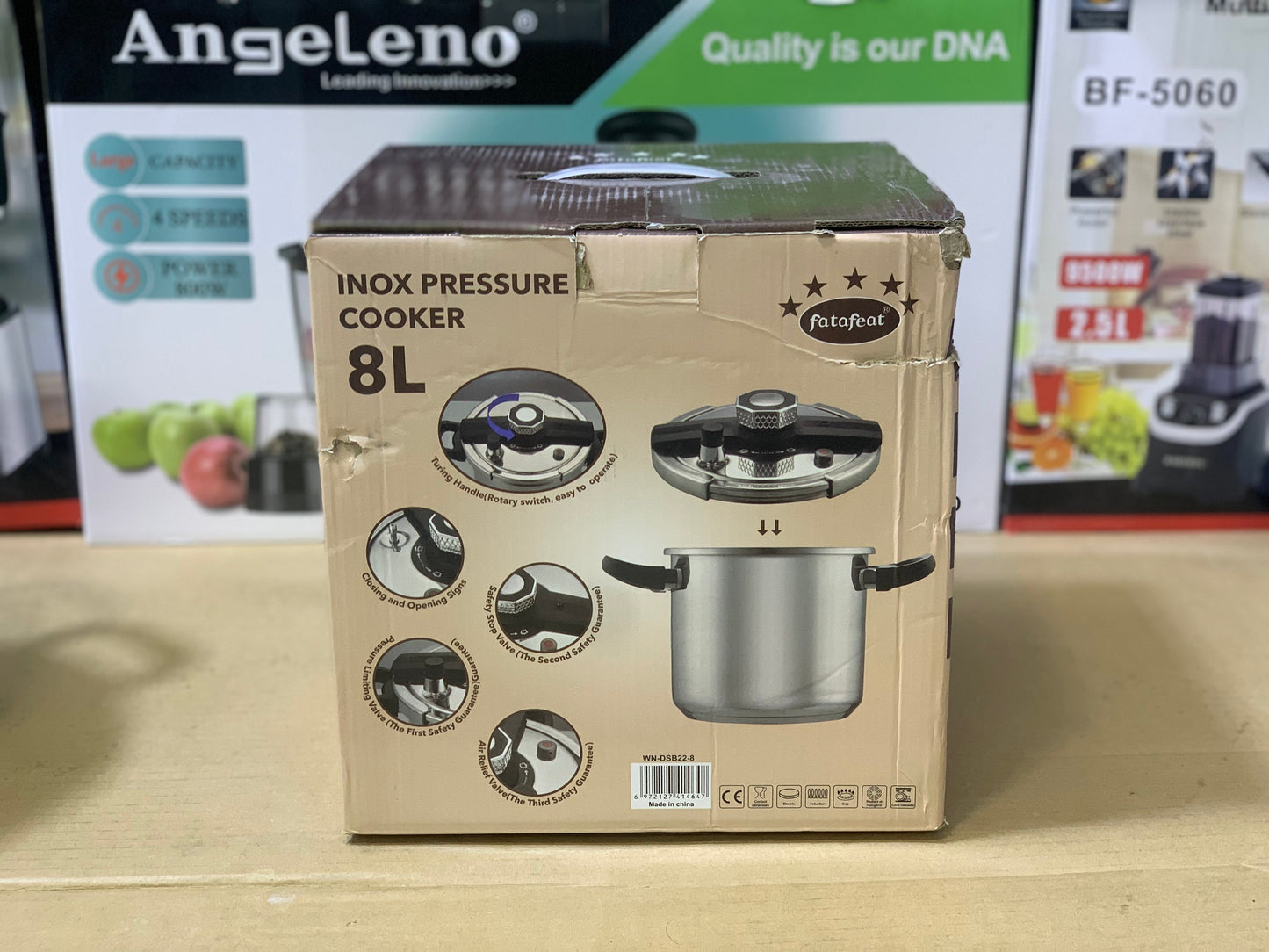 INOX Pressure Cooker | Advance Safety | Stainless Steel |