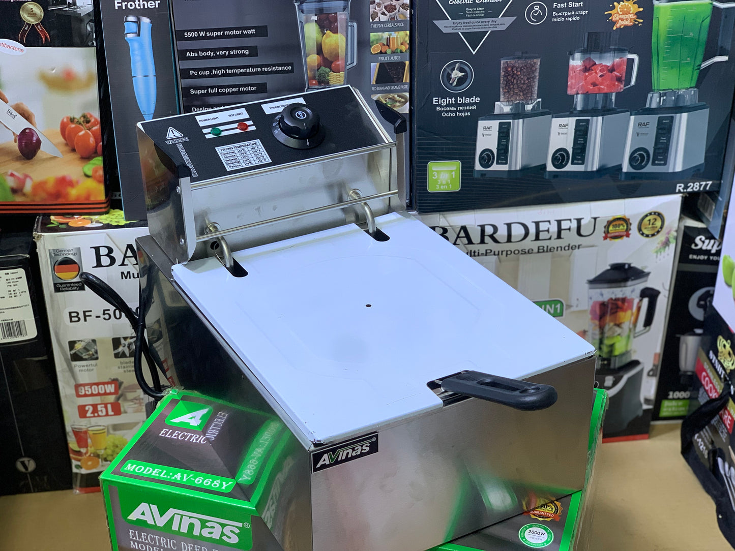 AVINAS Brand Electronic Deep Fryer | 6.8L | 2800w