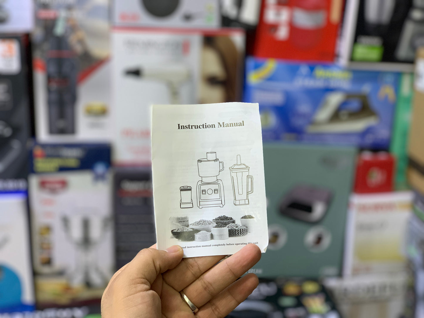 Bardefu 3 in 1 Blender , Chopper and Grinder Model: BF-5040 Copper Motor 9500w and 2.5L