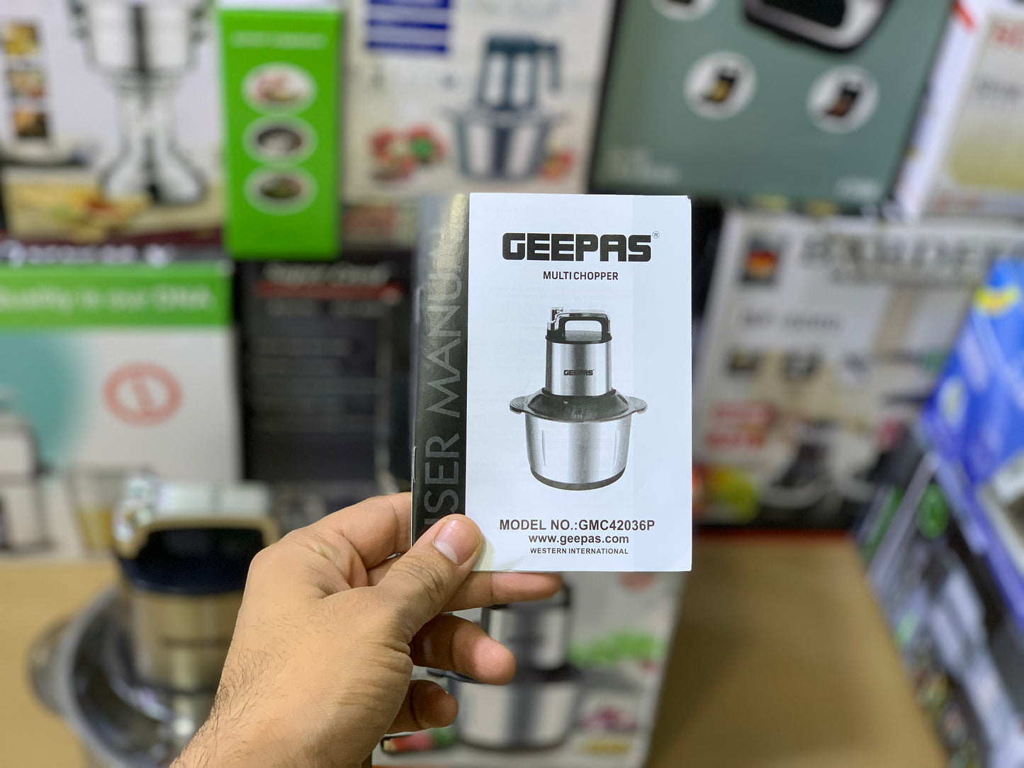 Geepas brand Multi Chopper 5L and 800 watt | Model :GMC42032P