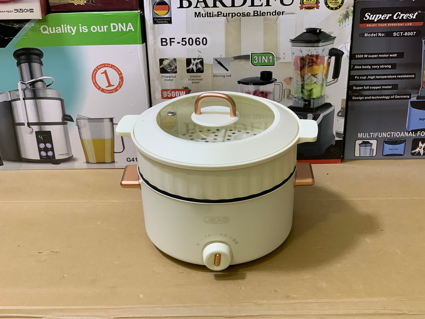 Electric Cooking Steamer 1200 watt and 4L capacity