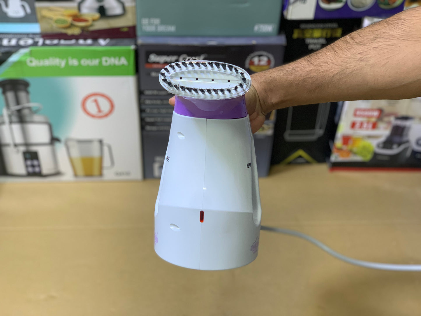 Uakeen Germany 2in1 Handheld Steamer and Kettle 250ml and 1200 watt|Model:ZL-214