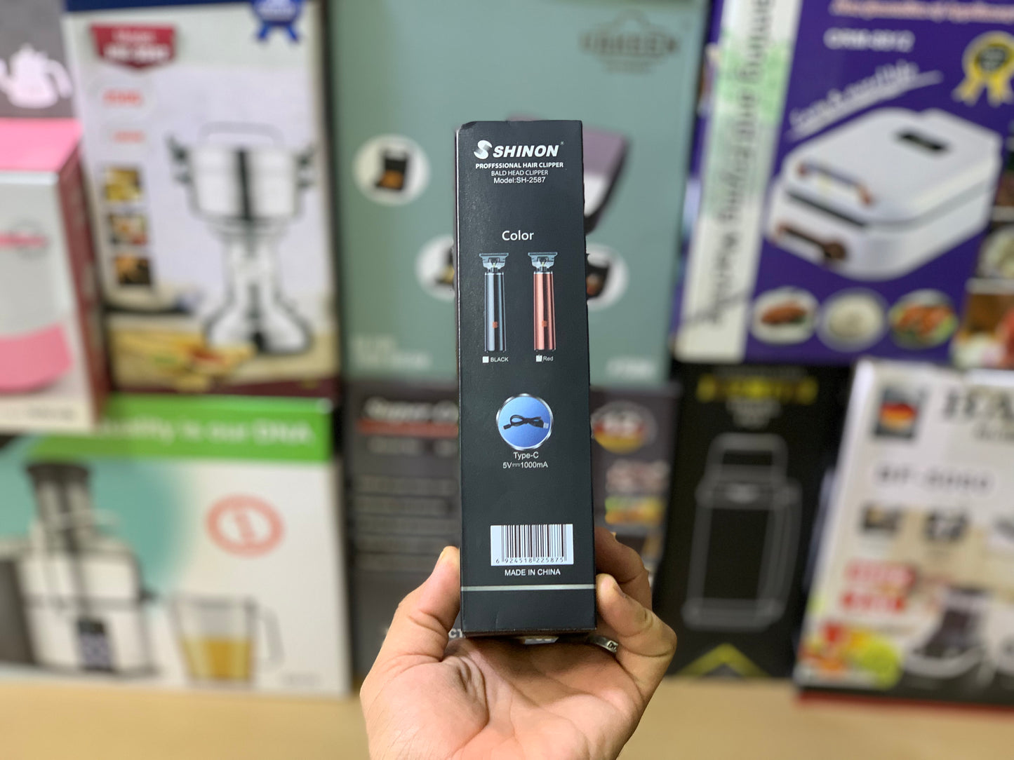 Shinon Professional Hair and Beard Clipper with type C cable | Model SH-2587