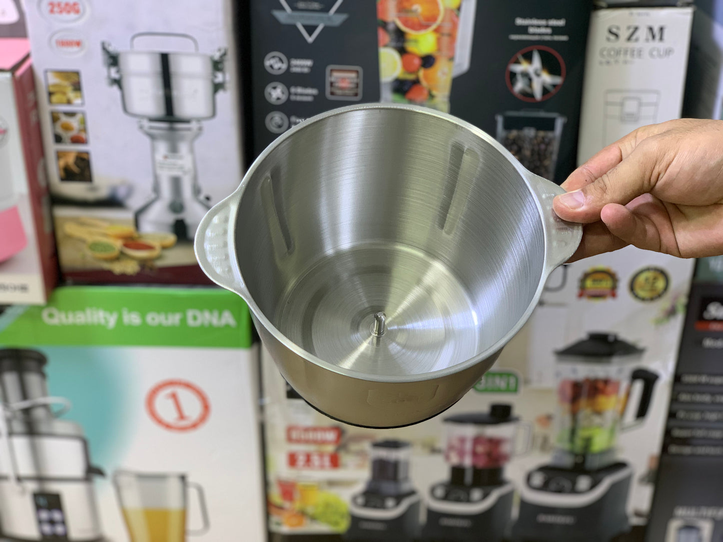Sliver crest 6in1 Chopper 3.5L Capacity Two bowls and Two stainless steel Blades | Model:8235
