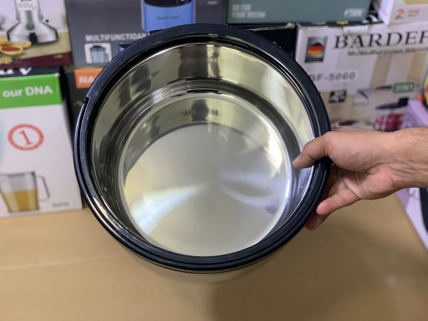 Food Containers Set | 6 Pcs Lunch Boxes Stainless Steel