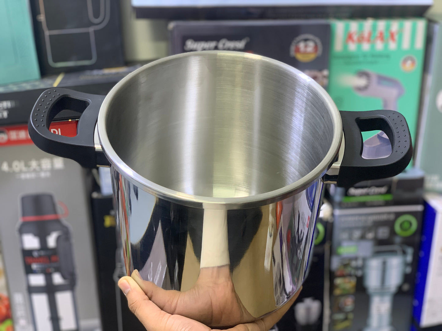 INOX Pressure Cooker | Advance Safety | Stainless Steel |