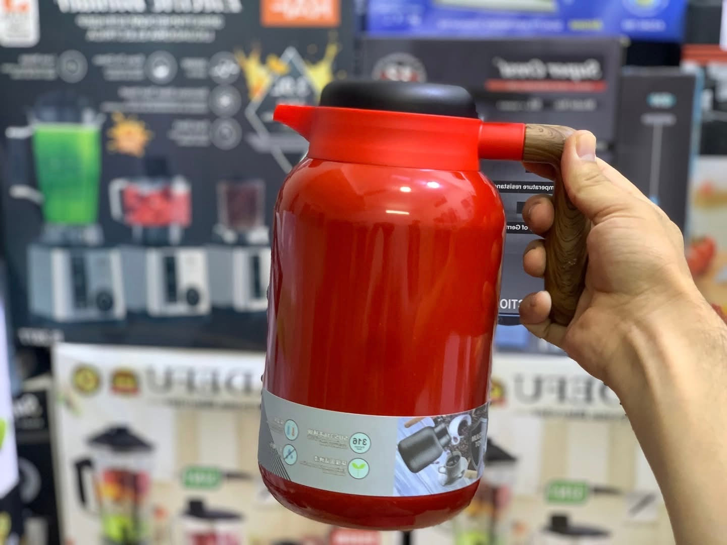 Digital vacuum Flask 2L | Digital Vacuum Thermos | Vacuum Pot Stainless Steel