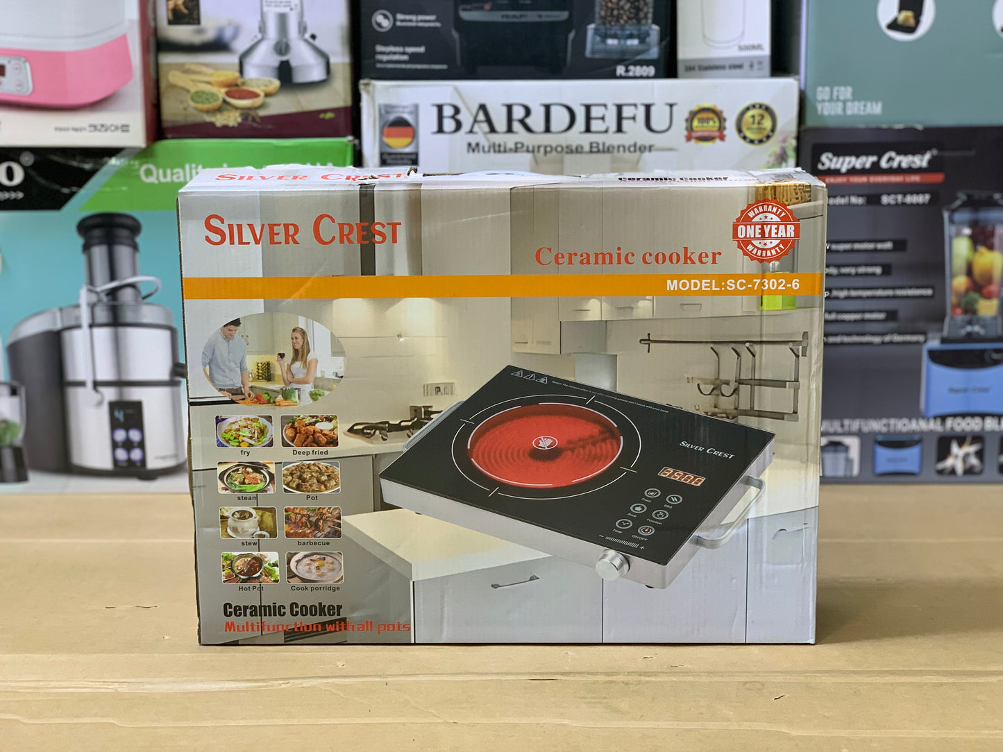 Sliver Crest Electric Stove 3500 watt | Electric Cooker | Model:7302-6