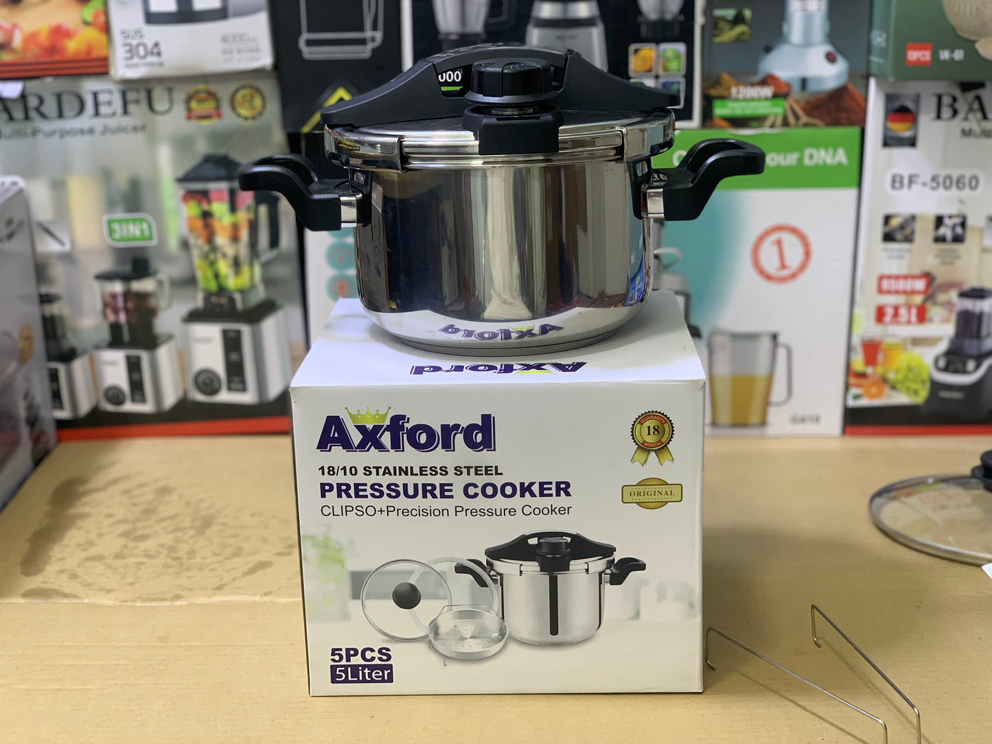 AXFORD 5pcs Pressure Cooker 5Liter