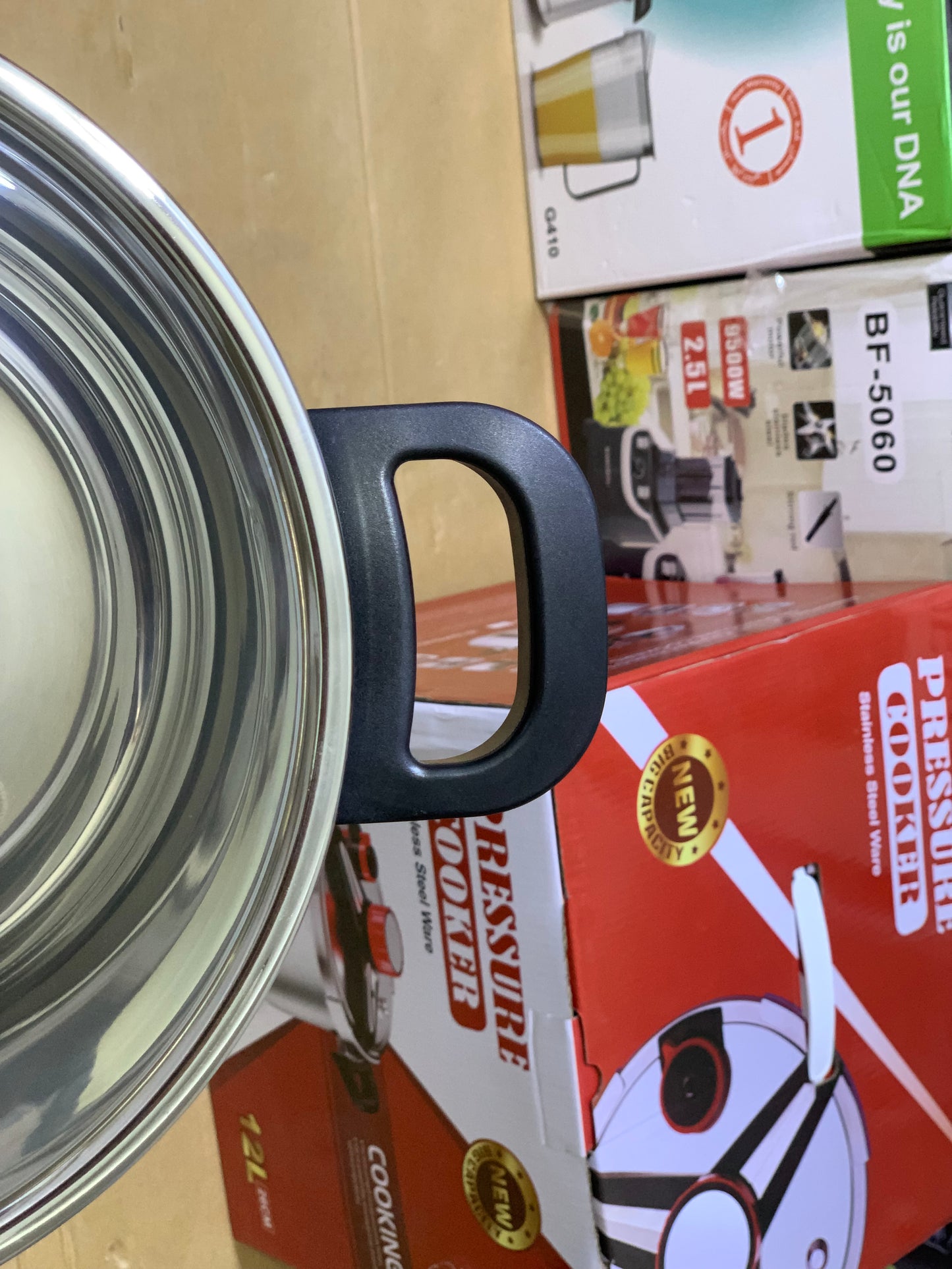 2in1 Pressure Cooker 12Liter Stainless Steel ware Advance safety