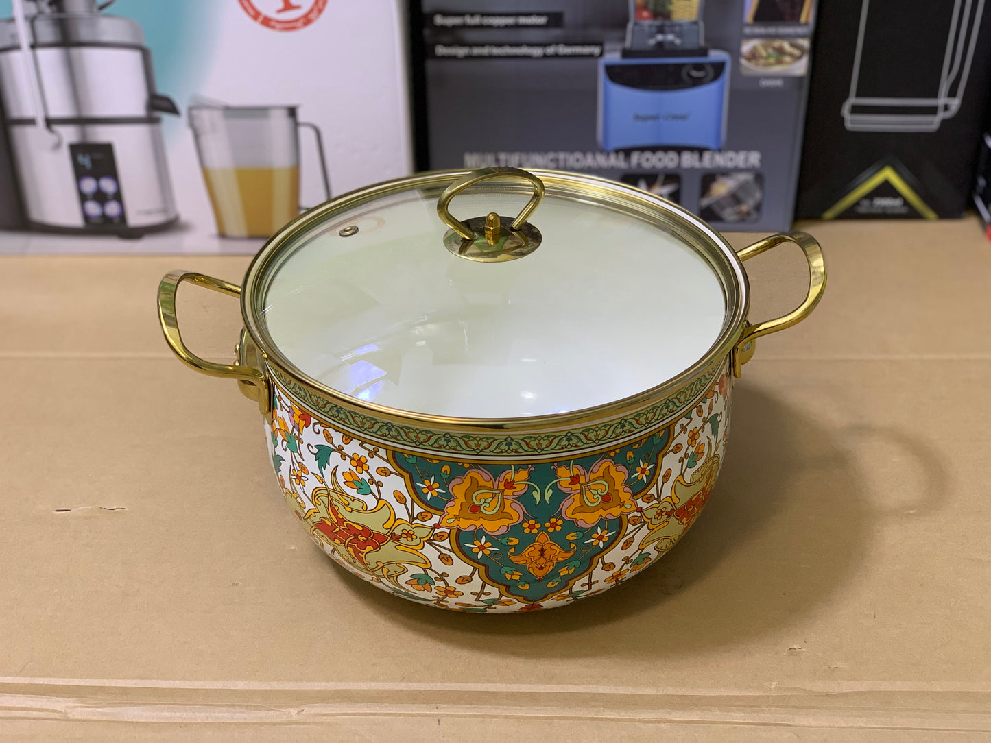 Turkish Enamel coating Cookware set Nonstick and stainless steel
