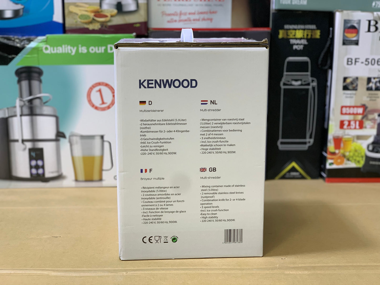 Kenwood Multifunctional Food Chopper 5L and 900watt Stainless Steel double Blades