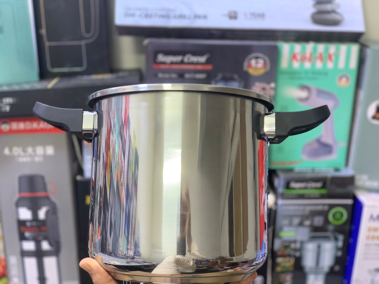 INOX Pressure Cooker | Advance Safety | Stainless Steel |