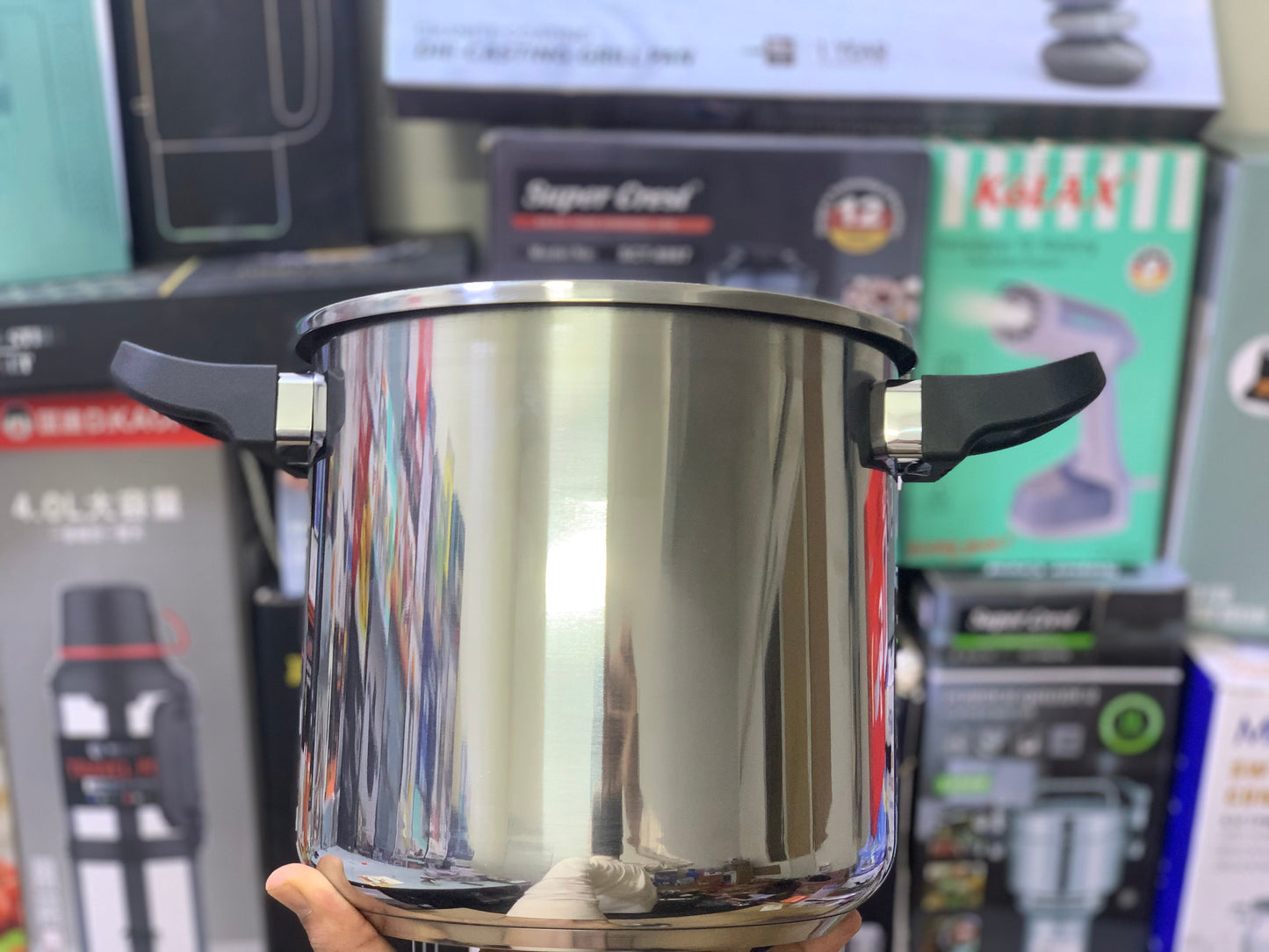 INOX Pressure Cooker | Advance Safety | Stainless Steel |