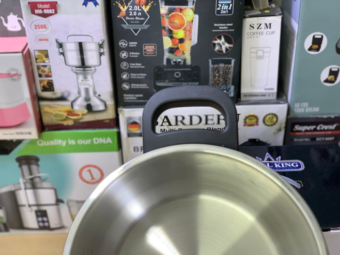 Royal King Pressure Cooker 4L and 6L stainless steel Easy lock and unlock | Advance Safety |