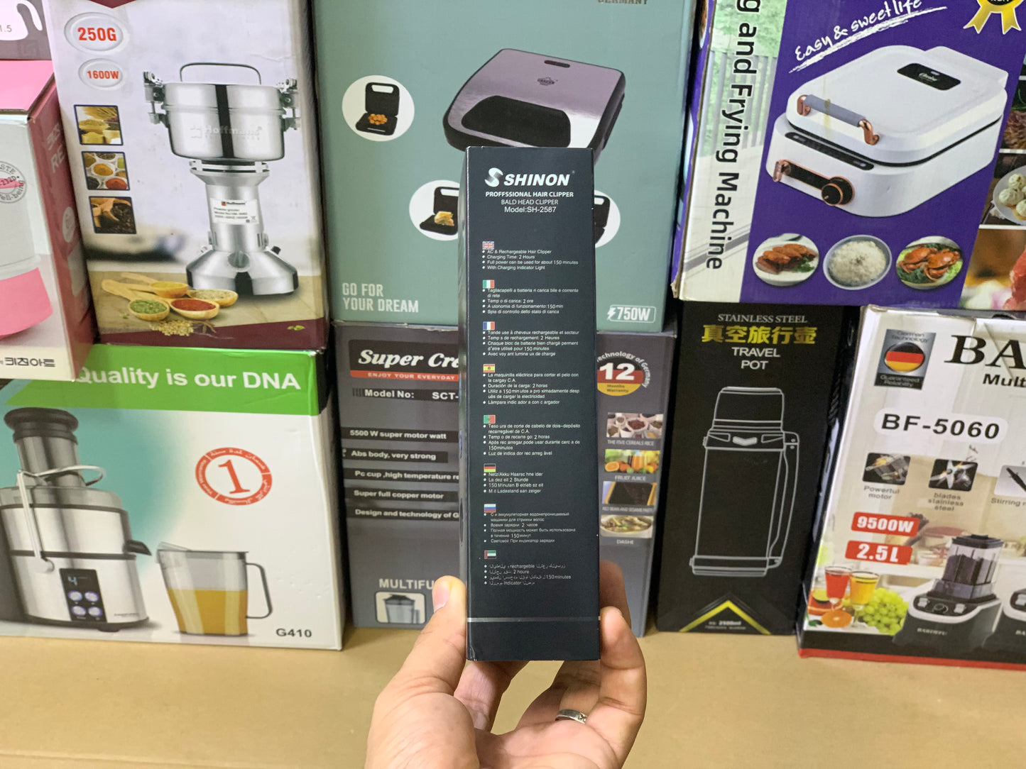 Shinon Professional Hair and Beard Clipper with type C cable | Model SH-2587