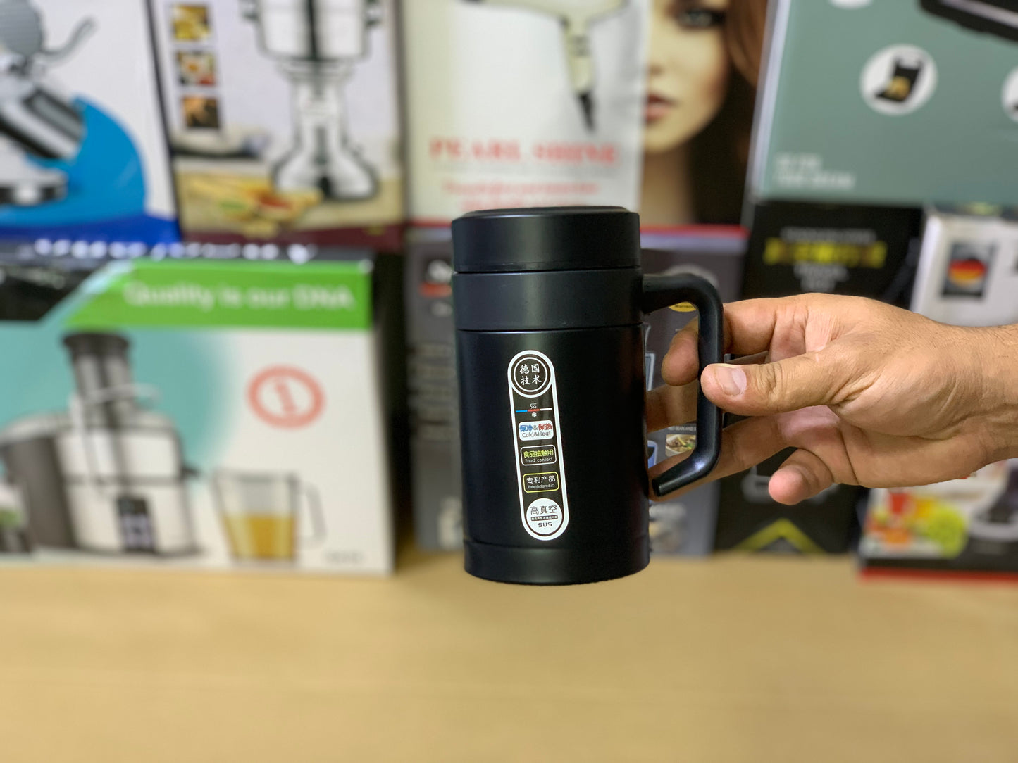 Coffee and Tea Mug SUS 304 Stainless Steel Hot&Cold |Vacuum Cup