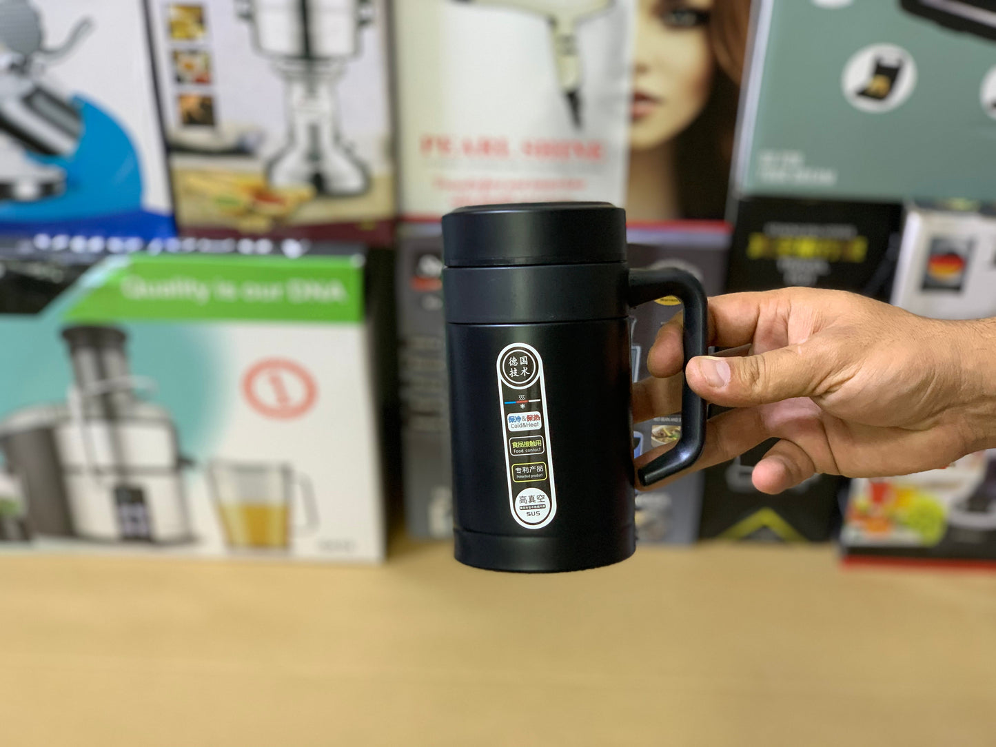 Coffee and Tea Mug SUS 304 Stainless Steel Hot&Cold |Vacuum Cup