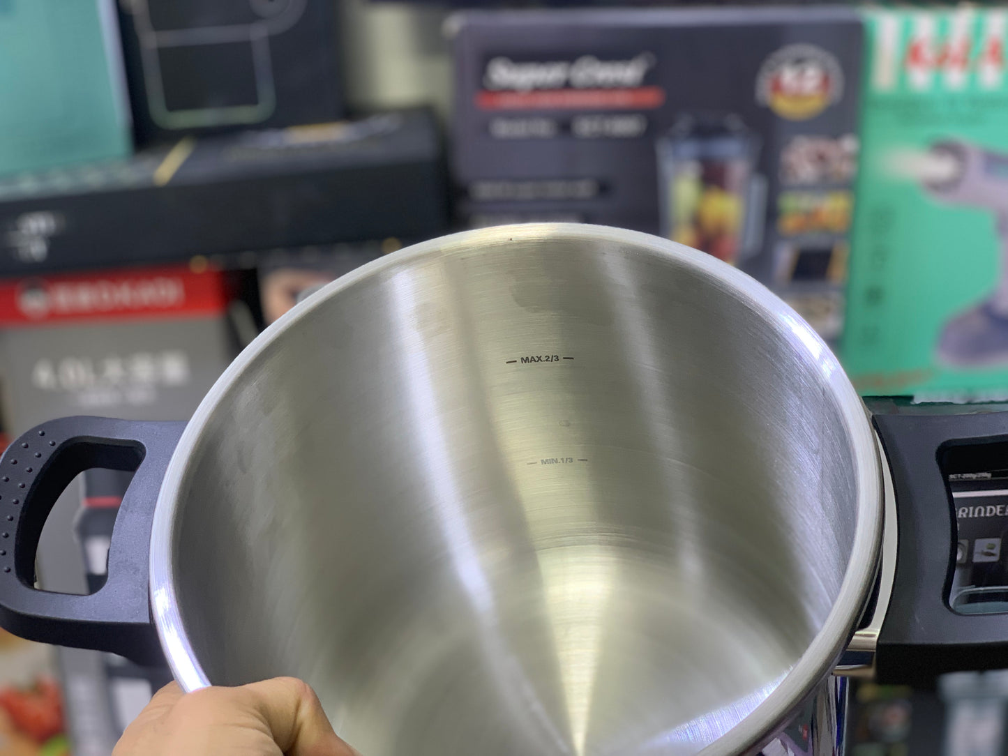 INOX Pressure Cooker | Advance Safety | Stainless Steel |
