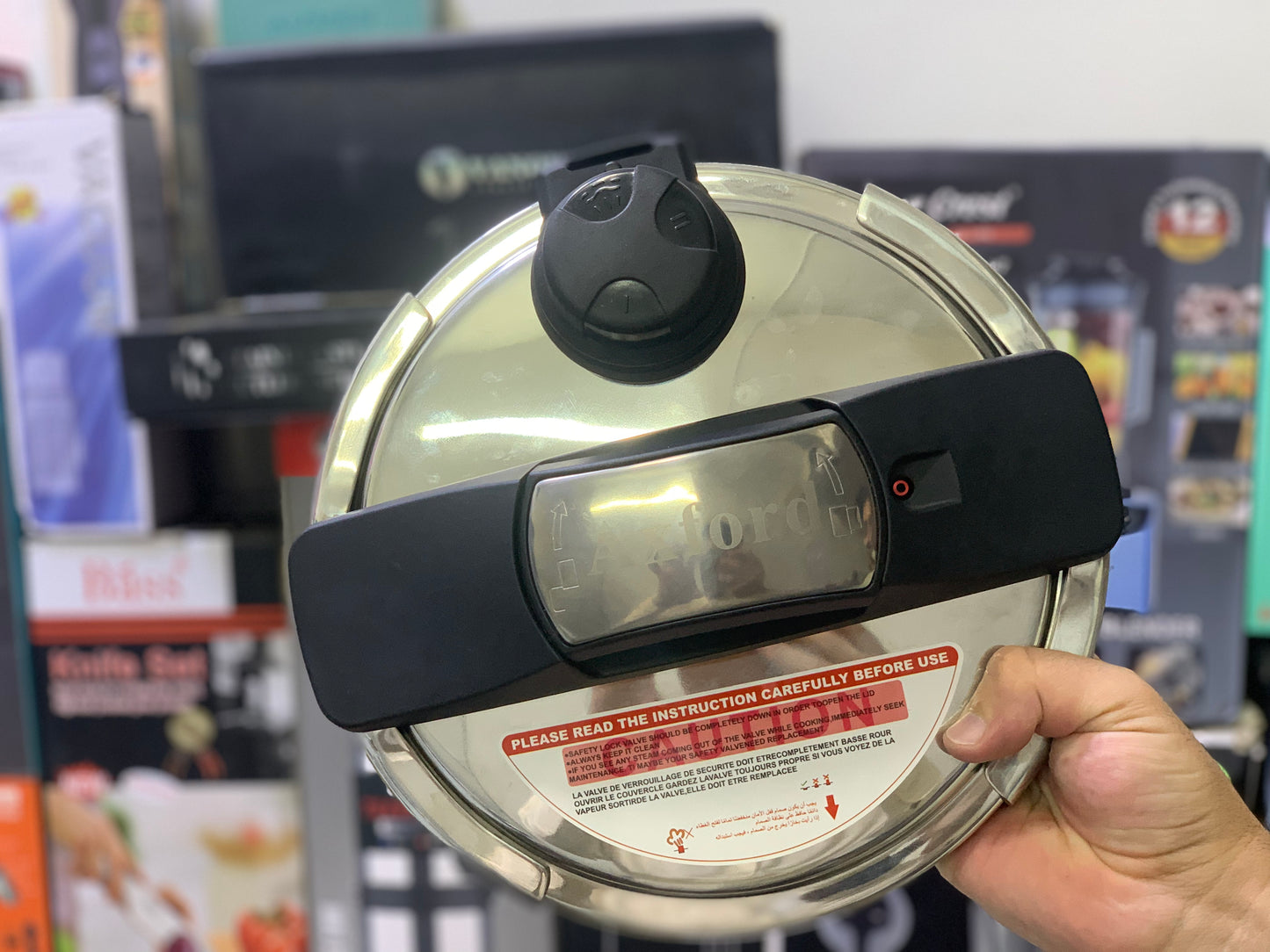 AXFORD 5pcs Pressure Cooker 5Liter