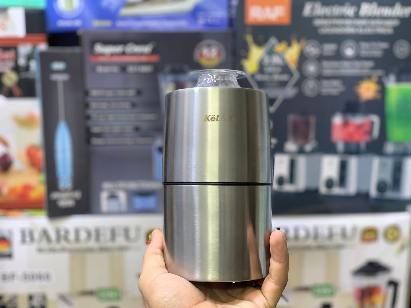 Kolax Coffee and Spice grinder 280 watt stainless steel Blade