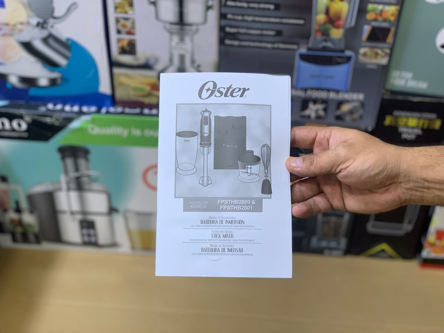 Oster Hand Blender Set 800w | Oster Mixer Nad Grinder