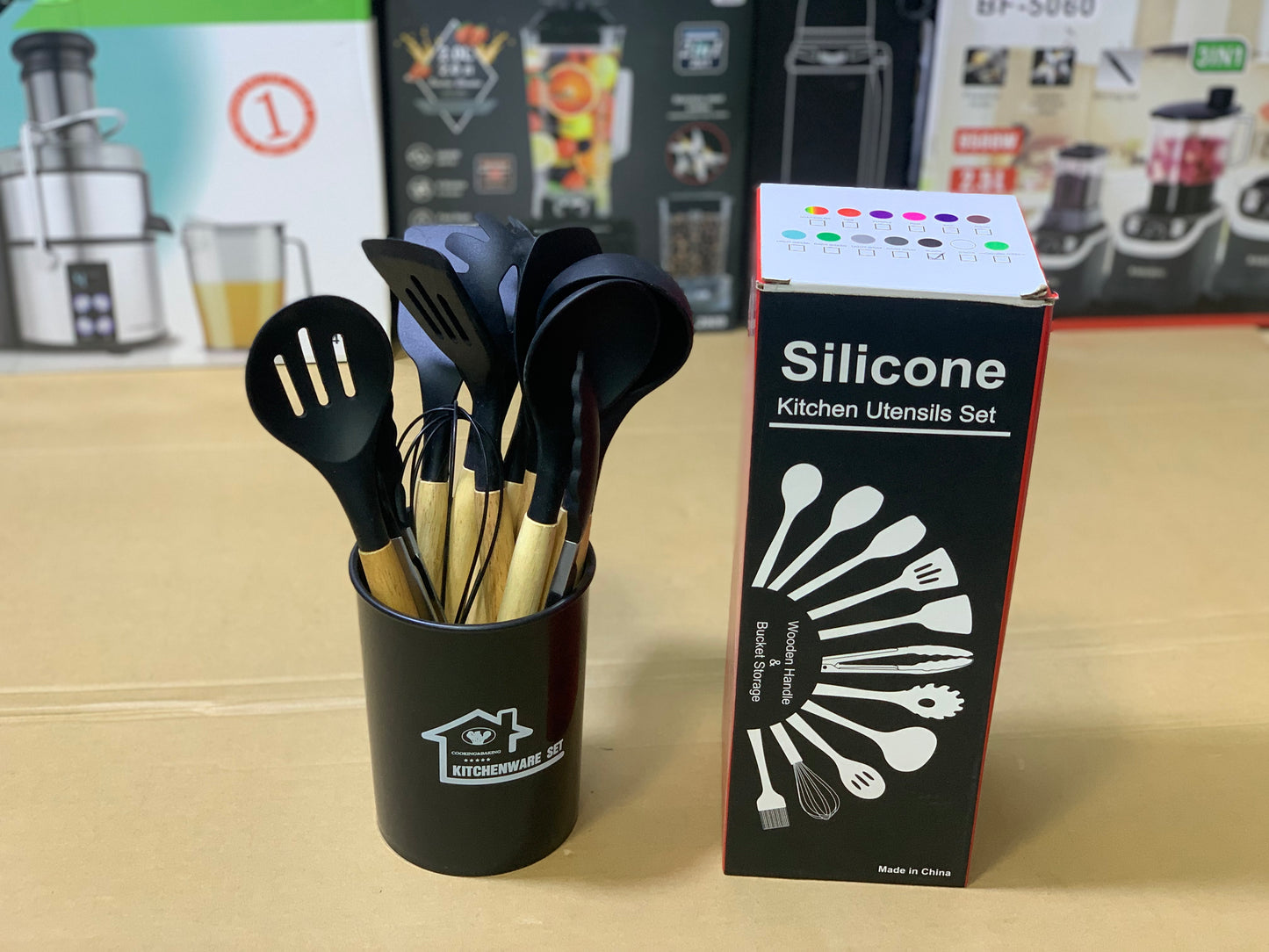 Spoon set | Silicone 12 Pcs Spoon Set