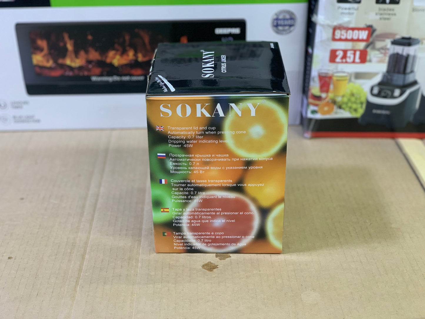 Sokany brand citrus juicer 45 watt and 700ml