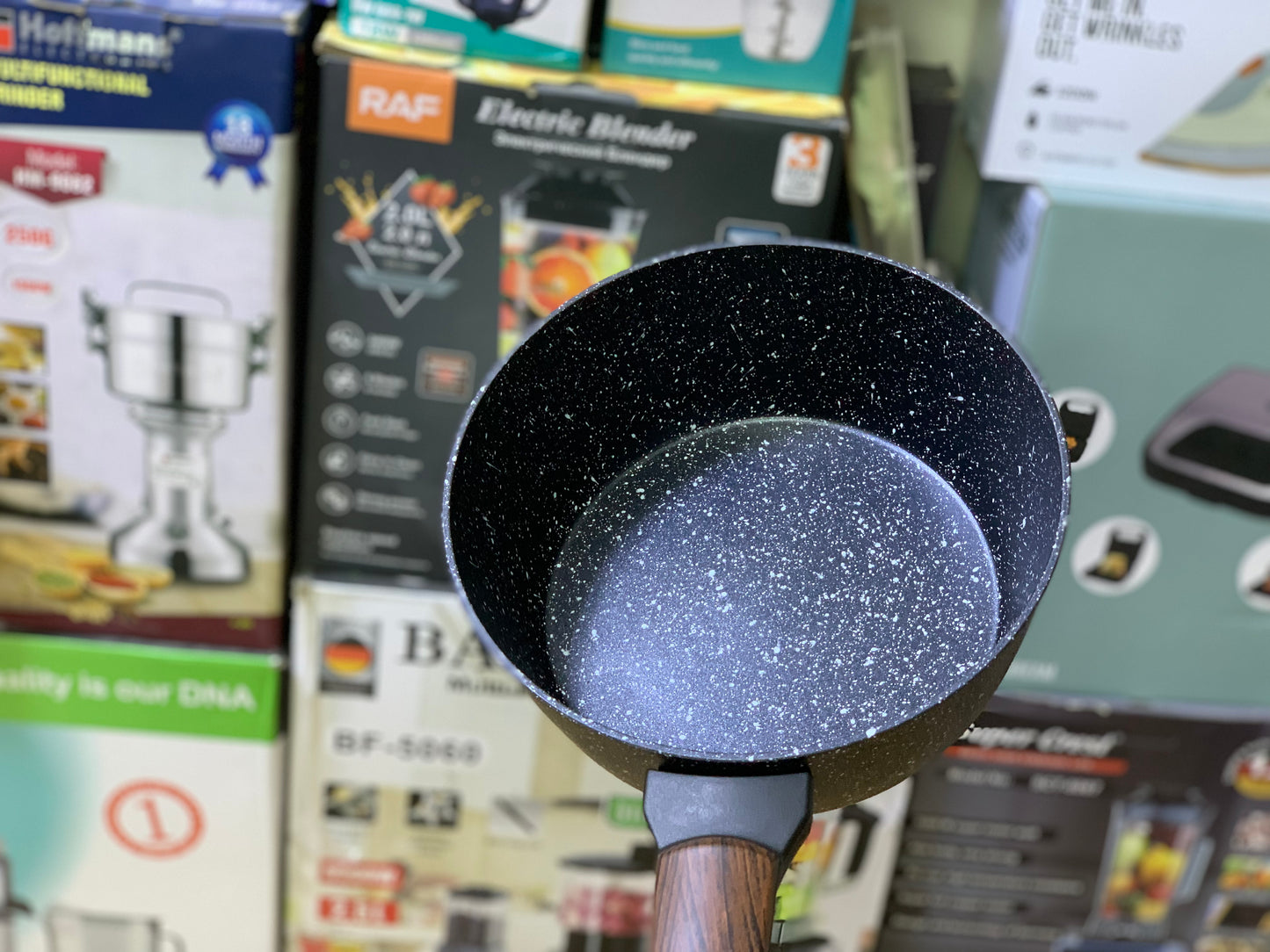 Uakeen Brand granite coating Suace pan 20cm and 2.4L Capacity High quality