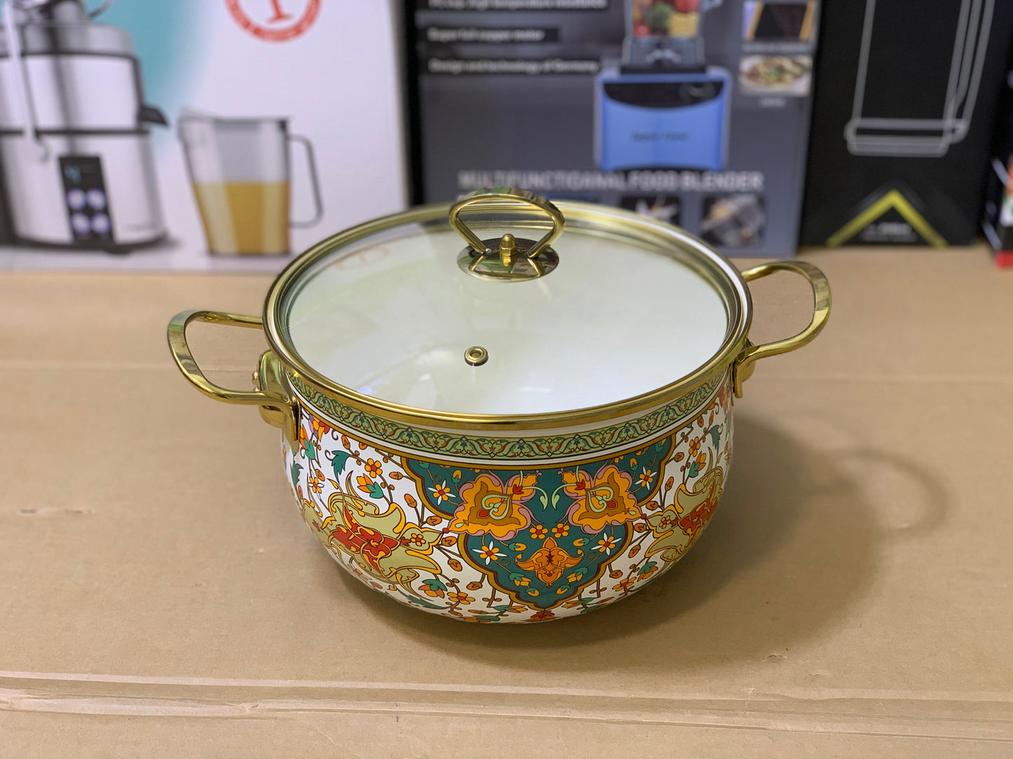 Turkish Enamel coating Cookware set Nonstick and stainless steel