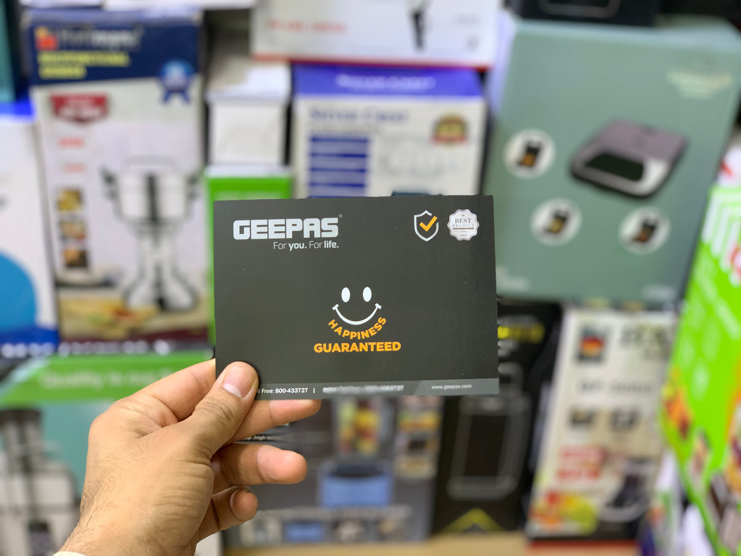 Geepas Electric Dry Iron 1200w |60 microns teflon coating and Automatic cut off |GDI23022P
