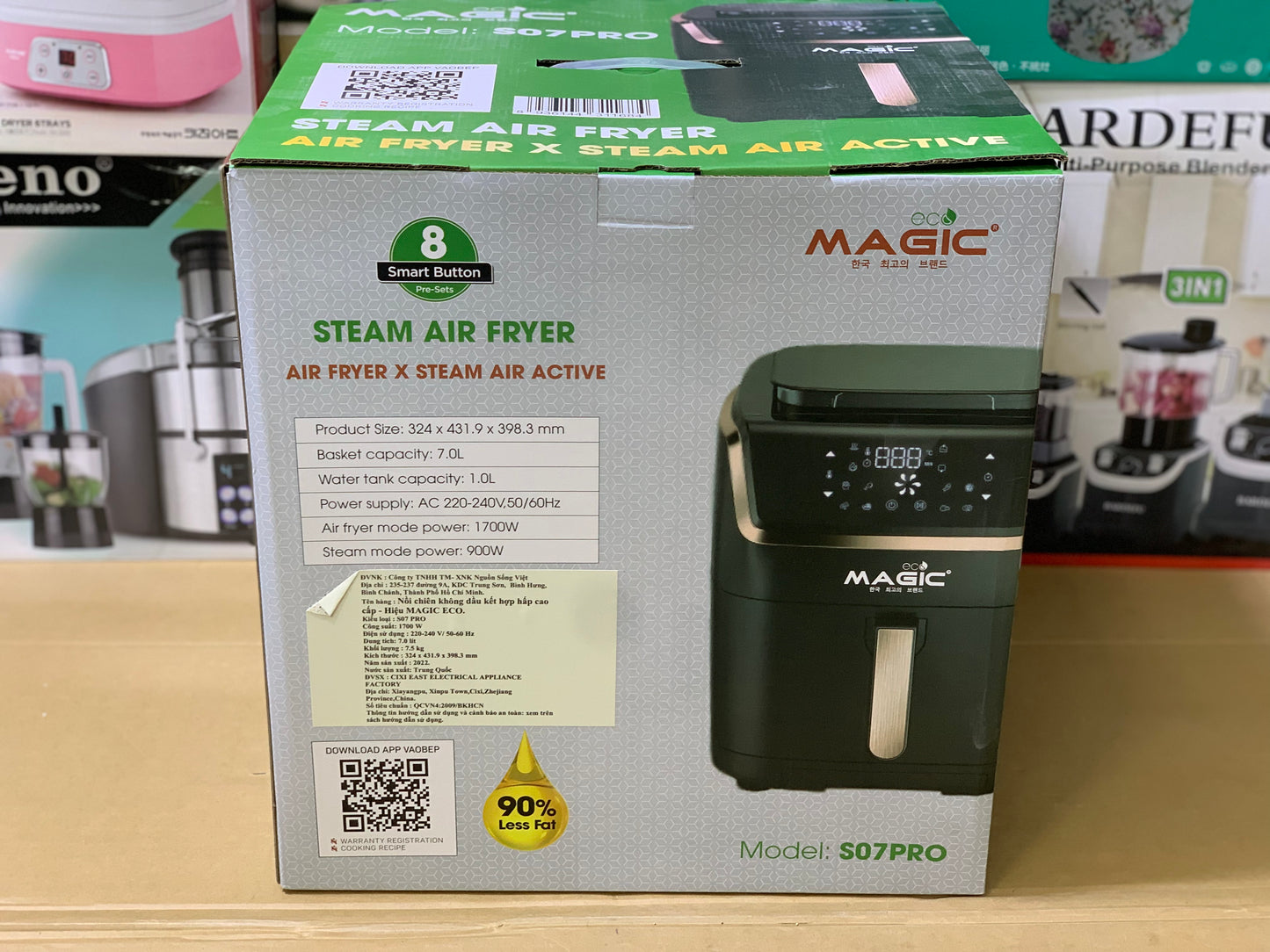 Magic Air Fryer 7Liter Capacity