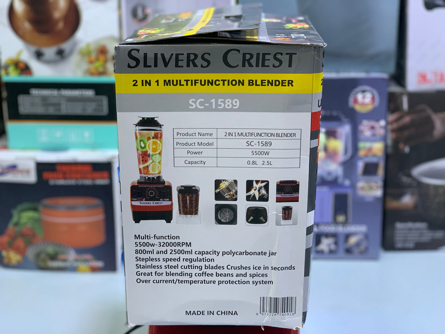 Original Sliver Crest 2 in 1| 5500W