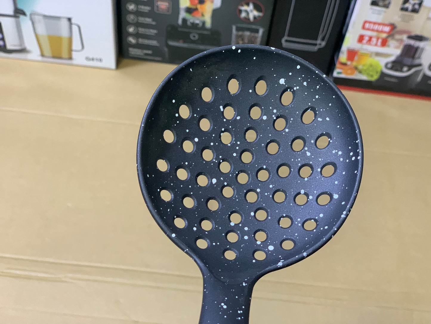 Wooden Handles Silicone Spoon | 3 Pcs Kitchen Utensils Set